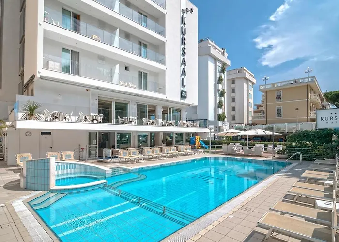 Hotel Kursaal - Fronte Mare Con Piscina Riccione